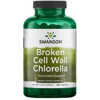 Swanson Chlorella alga 500 mg 360 tabletta 