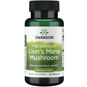   Swanson Süngomba Lion's mane kapszula 500 mg 60 kapszula