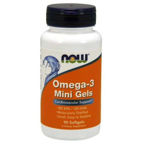 Omega-3 Mini Gels 90 db Now Foods