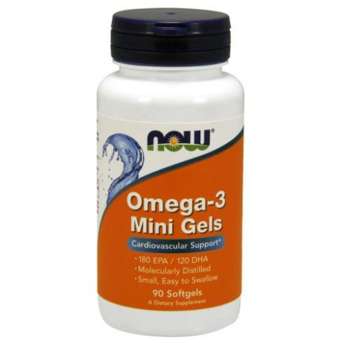 NOW Foods Omega-3 Mini Gels 90 db 