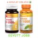 C-1000 tabletta + D3 2000 vitamin duo pack Vitaking