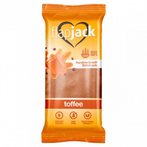 FlapJack toffee ízű zabszelet tejkaramella- és csokoládéízű kakaós bevonóba mártva 100 g