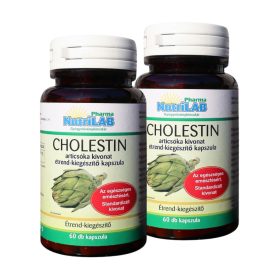  NutriLAB Cholestin articsóka 600mg 2x1 doboz, 2x60 kapszula csomagban olcsóbb!