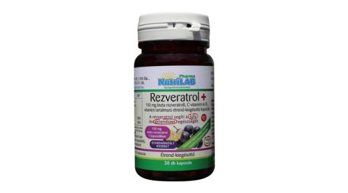 NutriLAB Rezveratrol + Polygonum Cuspidatum 30 vega kapszula