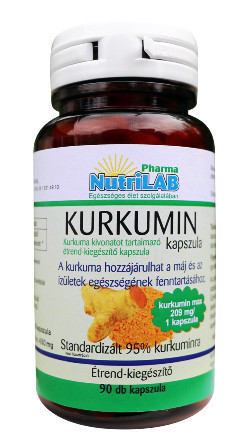 NutriLAB Kurkumin kurkuma 90 kapszula 