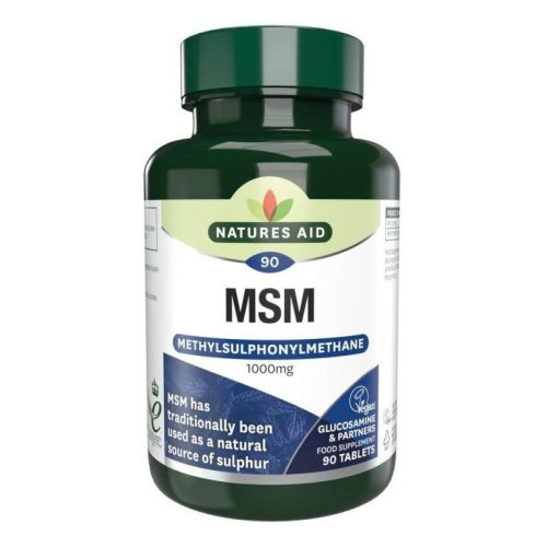 MSM tabletta 1000mg 90 tabletta  Natures Aid 