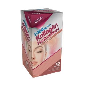 OCSO Kollagén+Hyaluronsav+C vitamin 80 kapszula 