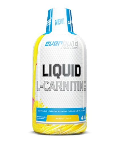 EverBuild Nutrition LIQUID L-CARNITINE + CHROMIUM™ / 450 ml Narancs íz