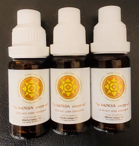 Moksa Elixir Cseppek 3x10 ml kiszerelésben (Móksha csepp) - csomagban olcsóbb!