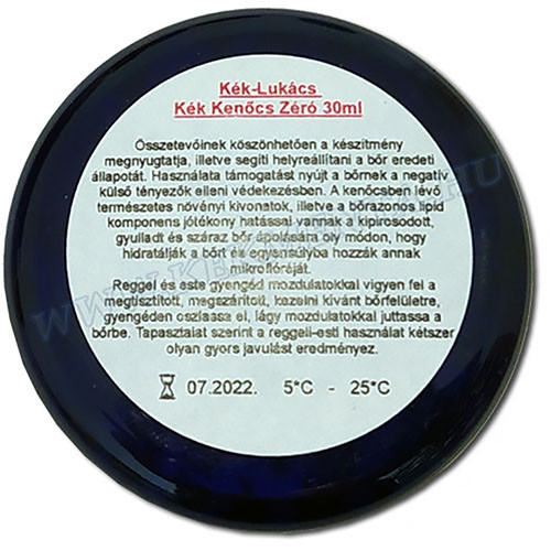 Kék Lukács ZERO kenőcs 30ml Original