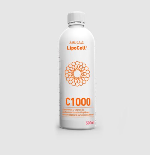 Hymato LipoCell liposzómás C-vitamin 1000mg 500 ml (narancs ízesítéssel) 