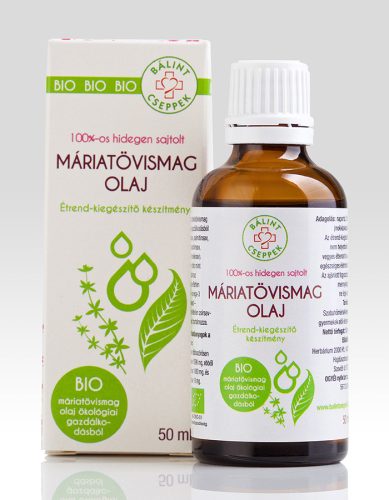 Bálint cseppek Máriatövismag-olaj 50ml 