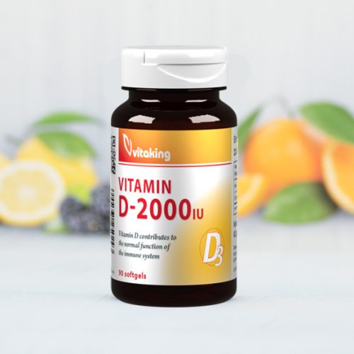 D3 vitamin 2000 NE 90kap Vitaking