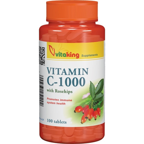 C-vitamin 1000 mg (100 tabletta) Vitaking