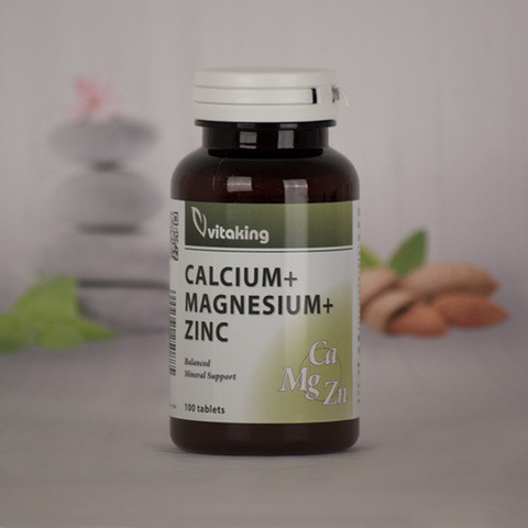 Kalcium-magnézium-cink (100) – Vitaking