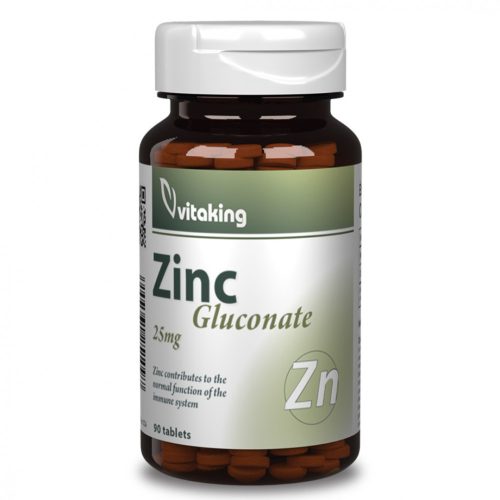 Vitaking Cink-glükonát 25 mg  90db tabletta