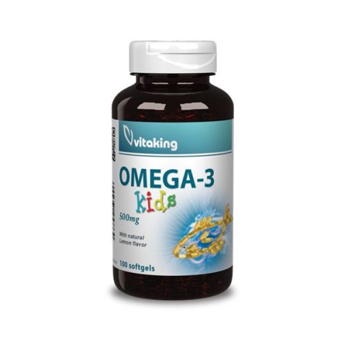 Omega-3 Kids 500mg 100 softgels Vitaking