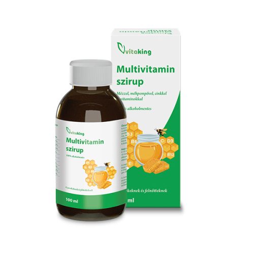Vitaking Multivitamin szirup méhpempővel 100ml 