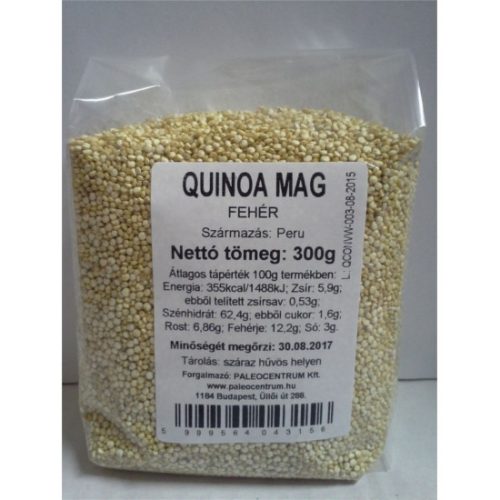 Quinoa mag fehér 300g Paleolit