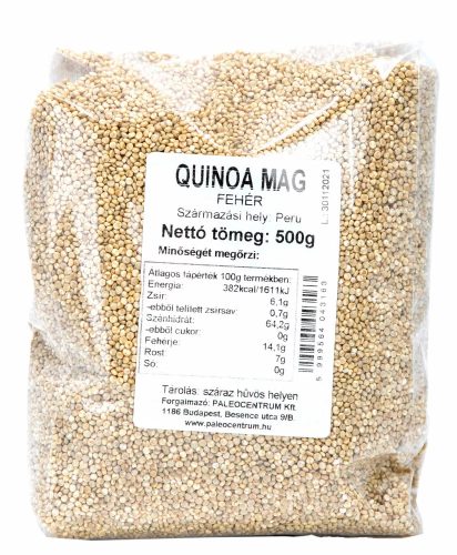 Paleolit Quinoa mag fehér 500g 