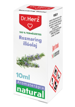 Dr. Herz Rozmaring illóolaj 100% természetes 10ml Aromaterápia