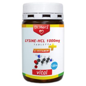 Dr. Herz Lysine-HCL + C-vitamin 1000mg 120 tabletta