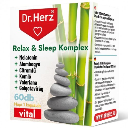  Dr Herz Relax & Sleep Komplex 60 kapszula 