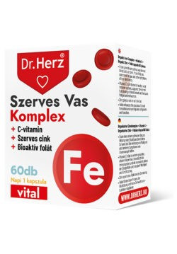 Szerves Vas Komplex 60db Dr.Herz