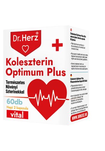 DR Herz Koleszterin Optimum Plus 60 db kapszula 
