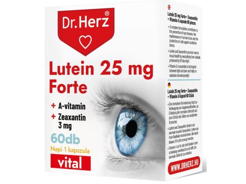 Dr.Herz Szem Lutein 25 mg Forte (60 db) 