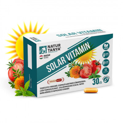 NATUR TANYA Solar Vitamin 30 kapszula 