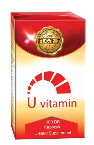 Flavin7 U-vitamin (U vitamin) 300mg 100 kapszula