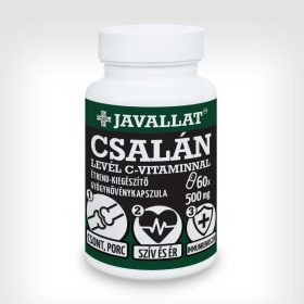   Javallat Csalánlevél C-vitaminnal étrend-kiegészítő gyógynövénykapszula - 60 db