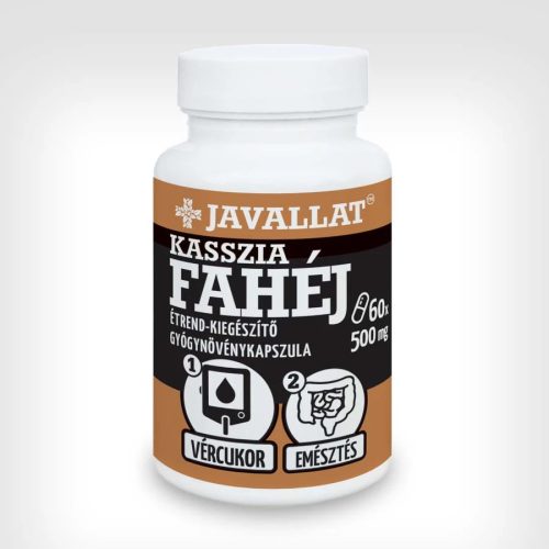 Javallat Kasszia fahéj gyógynövénykapszula - 60 db