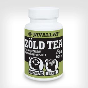   Javallat Zöld tea 60 db étrend-kiegészítő kapszula, bevizsgált, kiváló minőségű gyógynövényből