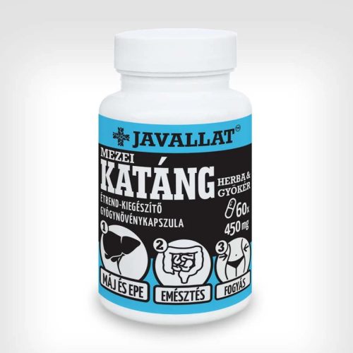 Javallat Mezei katáng herba és gyökér étrend-kiegészítő gyógynövénykapszula - 60 db