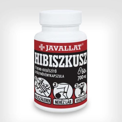 Javallat Hibiszkusz étrend-kiegészítő gyógynövénykapszula - 60 db