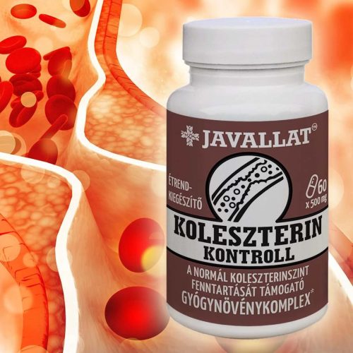 Javallat Koleszterin Kontroll étrend-kiegészítő gyógynövénykomplex - 60 db