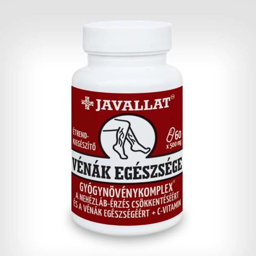 Javallat Vénák Egészsége étrend-kiegészítő gyógynövénykapszula - 60 db