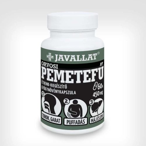 Javallat Orvosi Pemetefű étrend-kiegészítő gyógynövénykapszula - 60 db