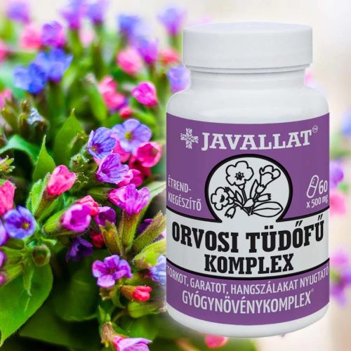 Javallat Orvosi Tüdőfű Komplex étrend-kiegészítő gyógynövénykapszula