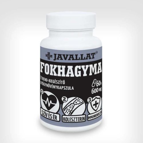 Javallat Fokhagyma étrend-kiegészítő gyógynövénykapszula - 60 db