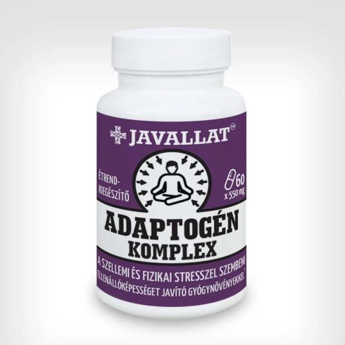 Javallat Adaptogén Komplex étrend-kiegészítő gyógynövénykapszula - 60 db