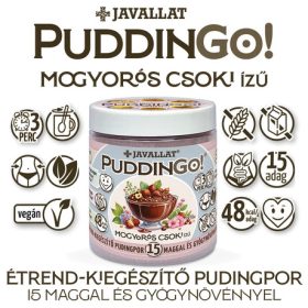   PuddinGo!® Mogyorós csoki ízű étrend-kiegészítő pudingpor