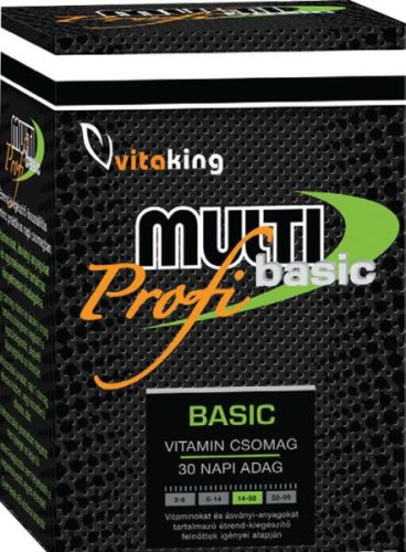 Vitaking Multi Basic Profi vitamincsomag 30 napos adag