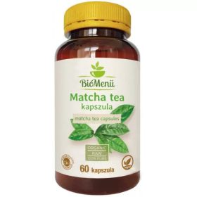 BioMenü BIO Matcha tea kapszula 60db 