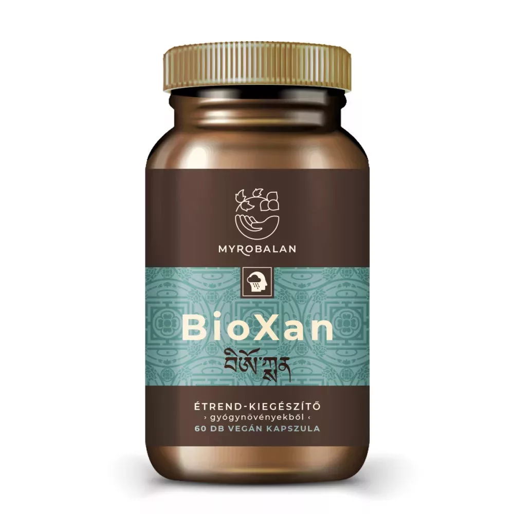 Bioxan Myrobalan BioXan stressz kontroll 60db gyógynövény komplex kapszula ...