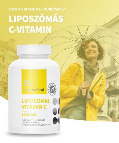 Usa Medical Liposzómás C-vitamin 1000 mg Pure Way-C® 60 db