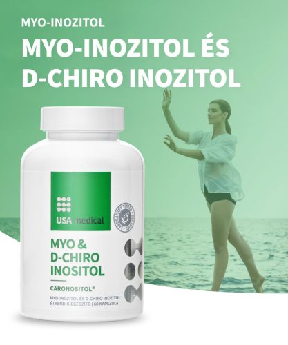 Usa Medical Mio Inozitol és D-Chiro Inozitol 60 kapszula 
