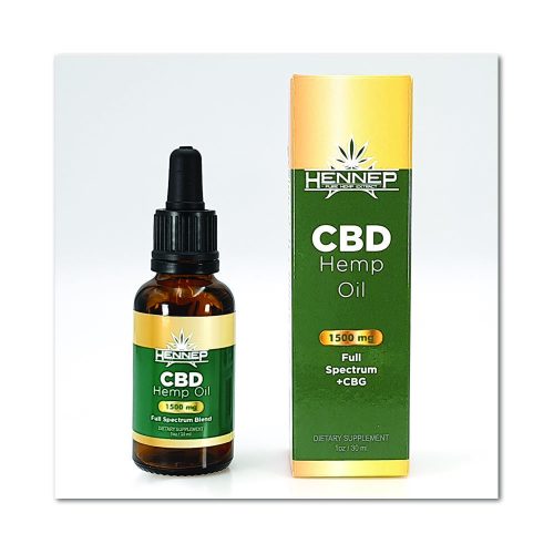 HENNEP ® CBD Olaj 30ml. 1500mg. Full Spectrum